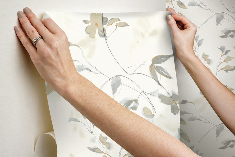 Linden Flower Premium Peel + Stick Wallpaper